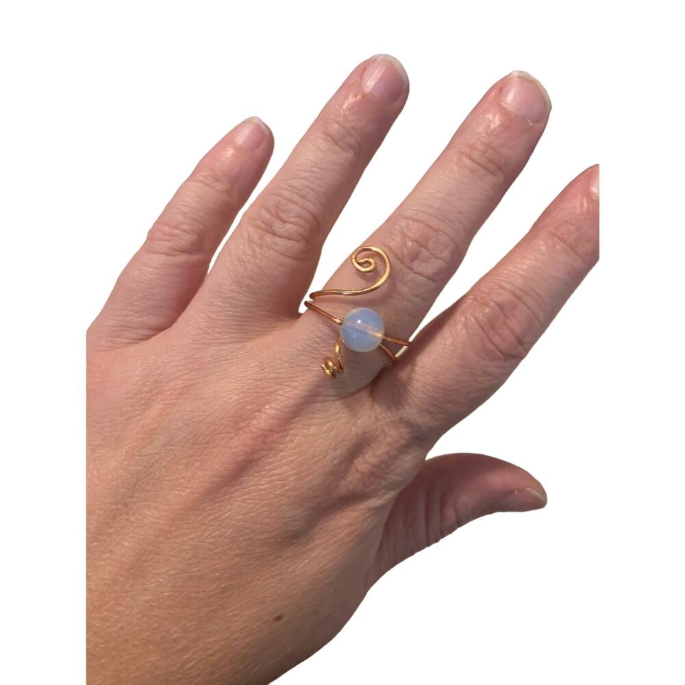 wire wrapped ring